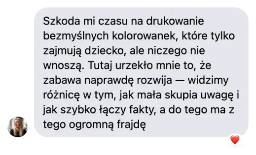 Opinia czytelniczki: Szkoda mi było czasu na bezmyślne kolorowanki, ale tu urzekło mnie to, jak bardzo ta zabawa naprawdę rozwija.